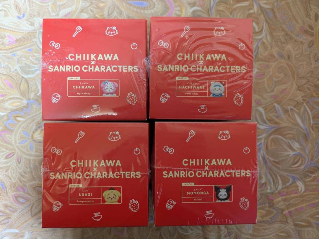 24時間以内発送 ちいかわ　サンリオ　kiramekko 4種セット