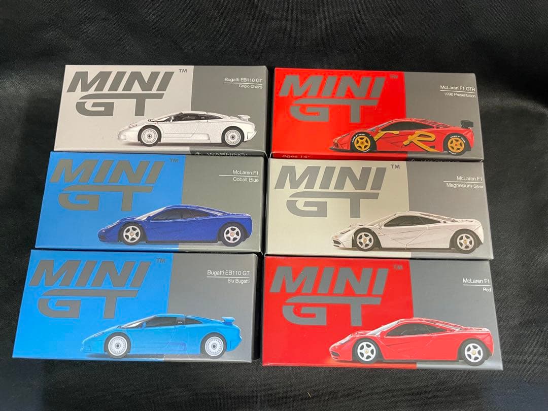Mini GT 1/64 ミニカー 6台セット