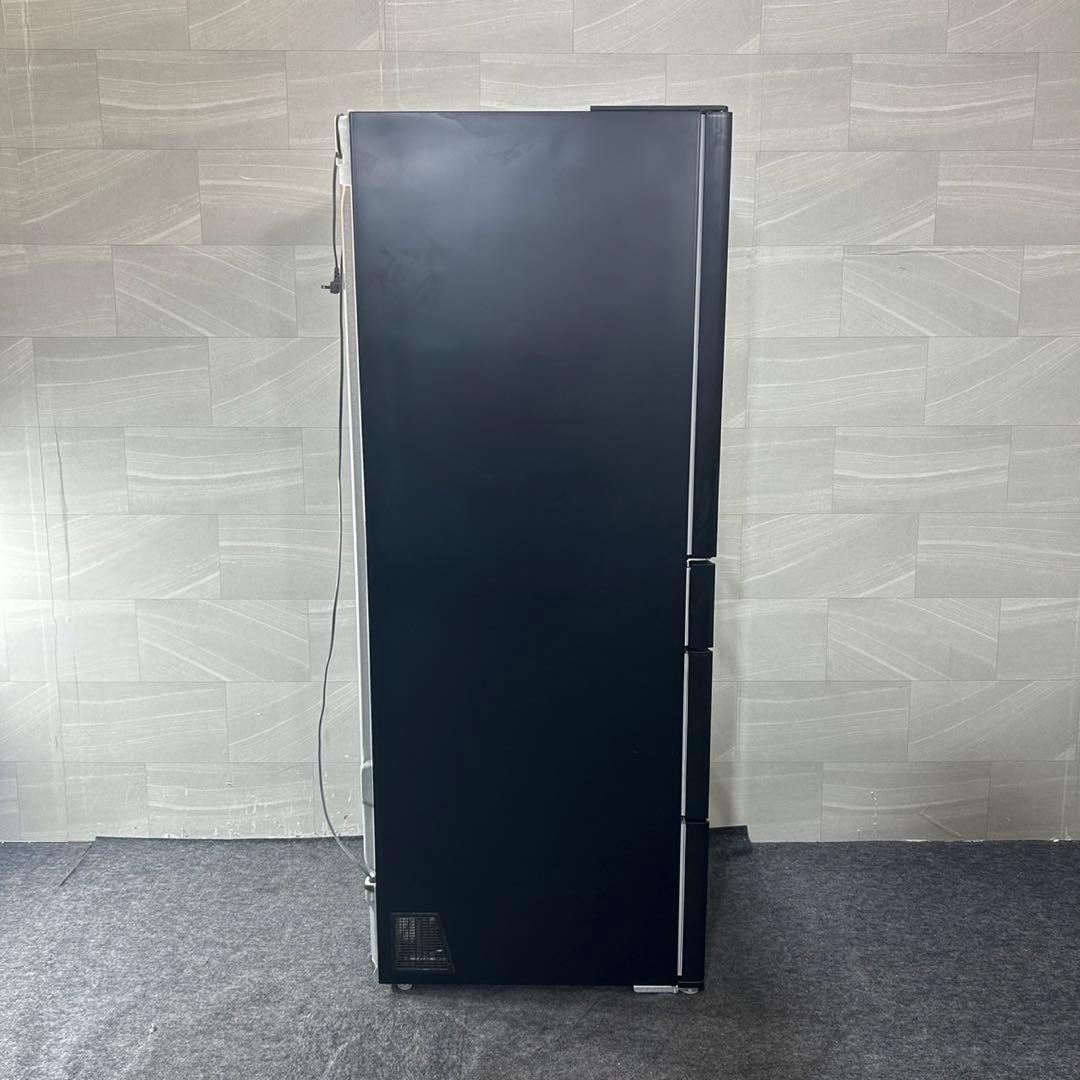 HITACHI 600L 大型冷蔵庫 6ドア ミラーパネル 2021 d4482
