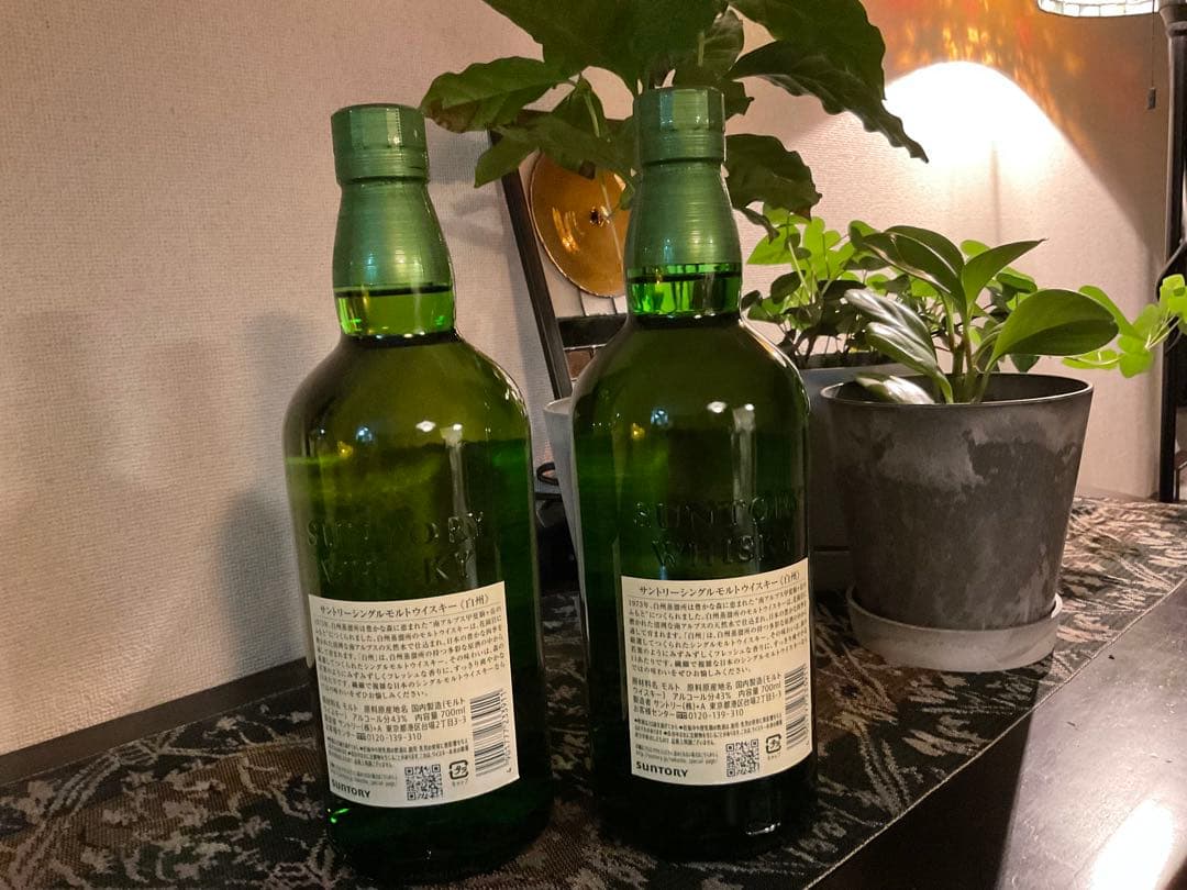 【新品未開封】白州 シングルモルトウイスキー 700ml 2本セット