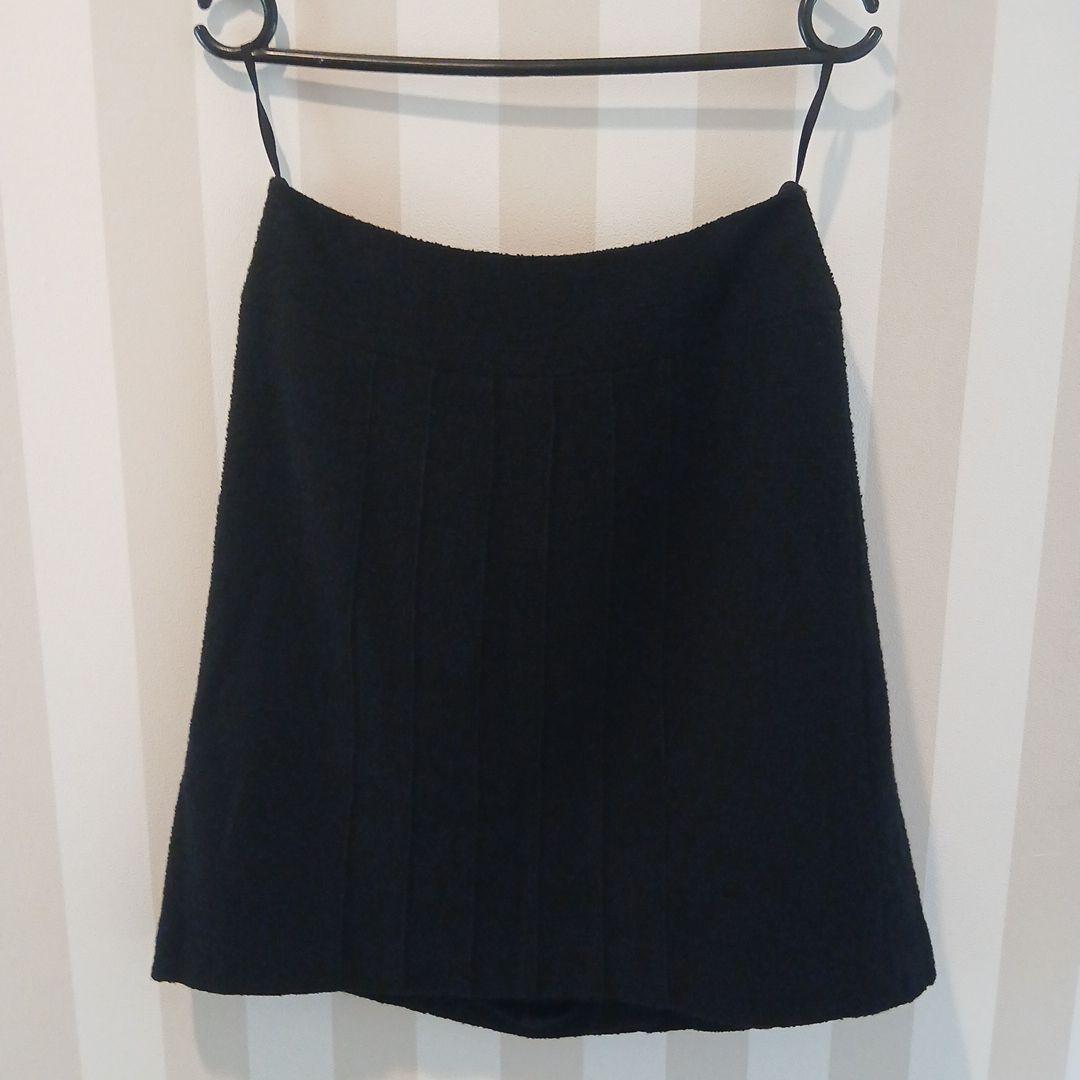 CHANEL シャネル　パイル生地 タイトスカート ツイード　42