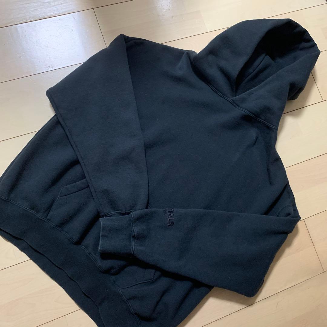FEAR OF GOD ESSENTIALS パーカー ブラック