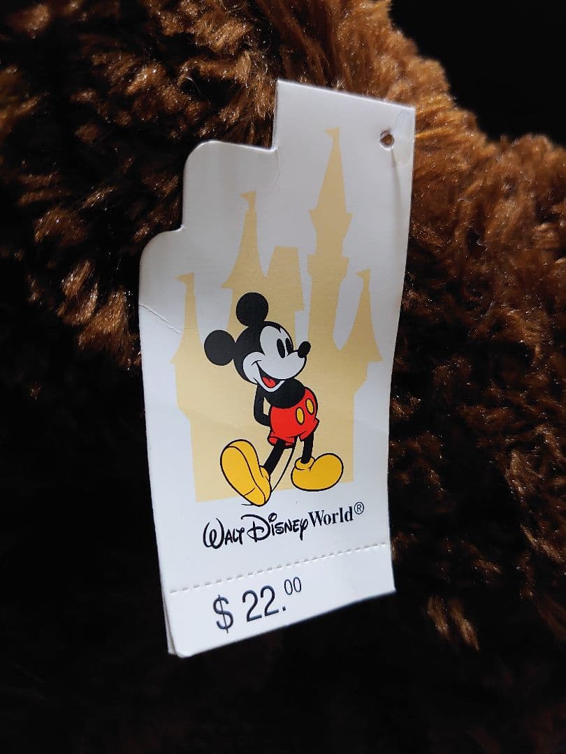 ディズニーベア ブラウン ウオルト・ディズニー・ワールド