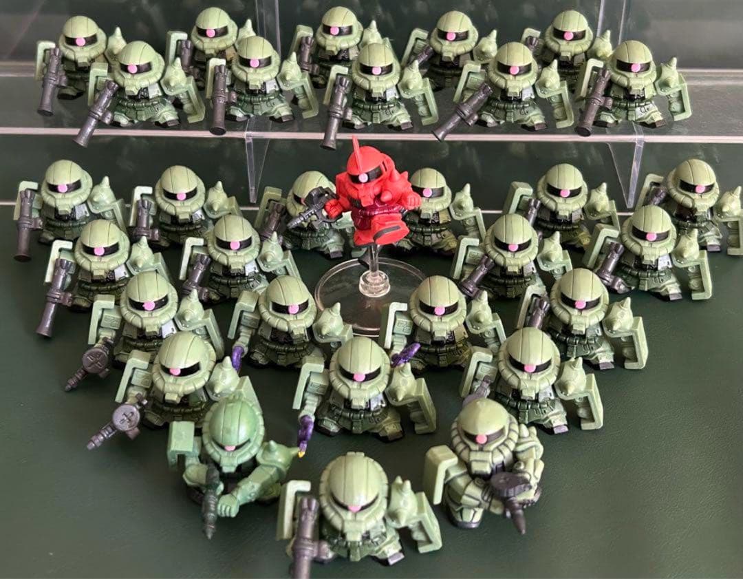 SDガンダムフルカラー ザク 31機セット