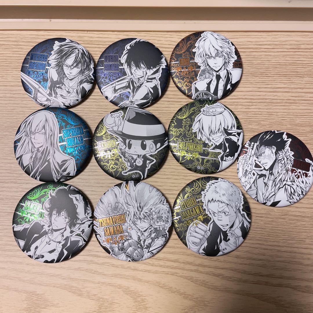 【リボーン】デコレクデョン缶バッジセット