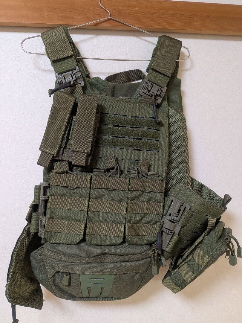 CONDOR Vanquish RS プレートキャリア オリーブドラブ