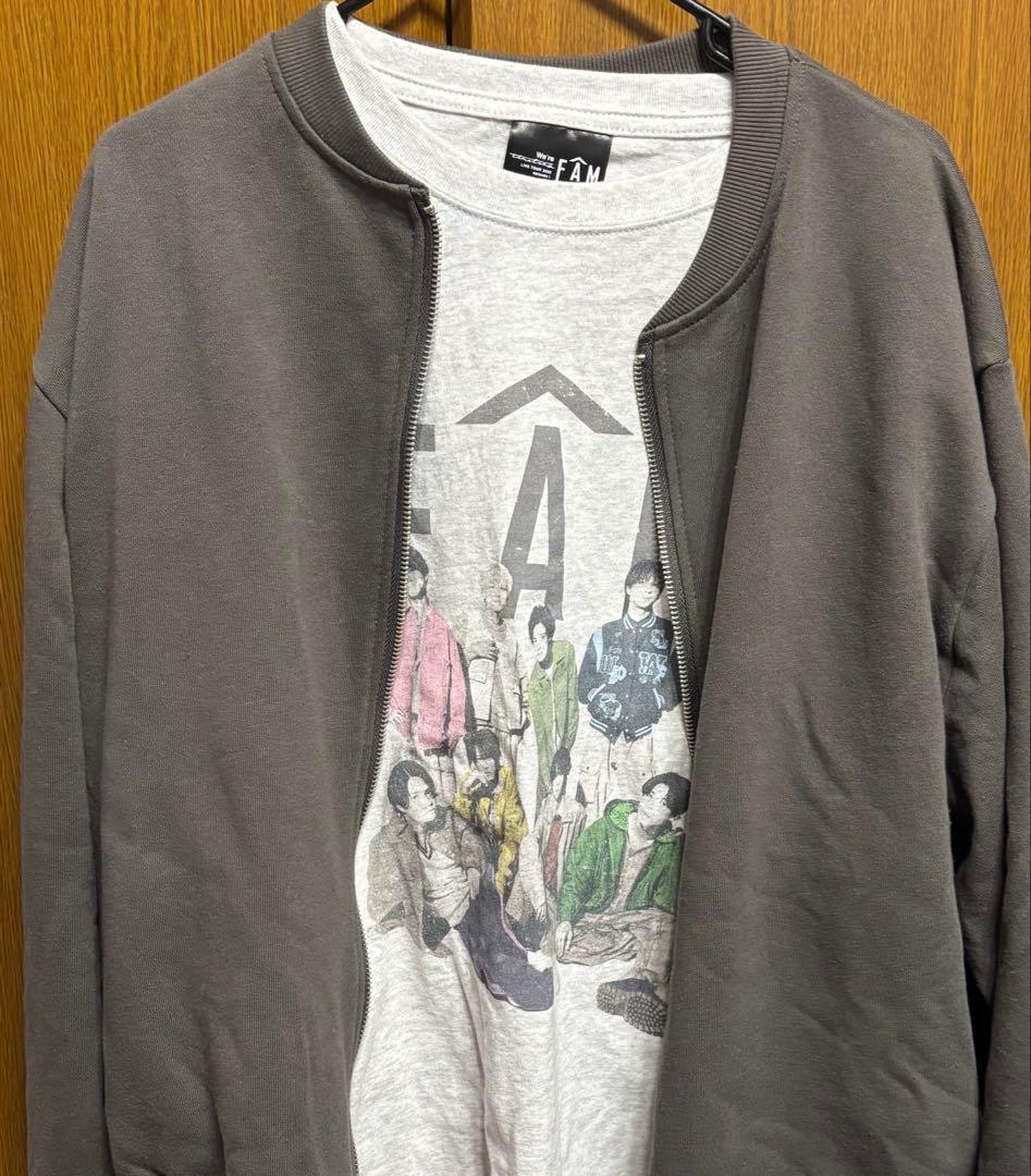 timelesz FAM ツアーグッズ Tシャツジ ップアップカーディガンA