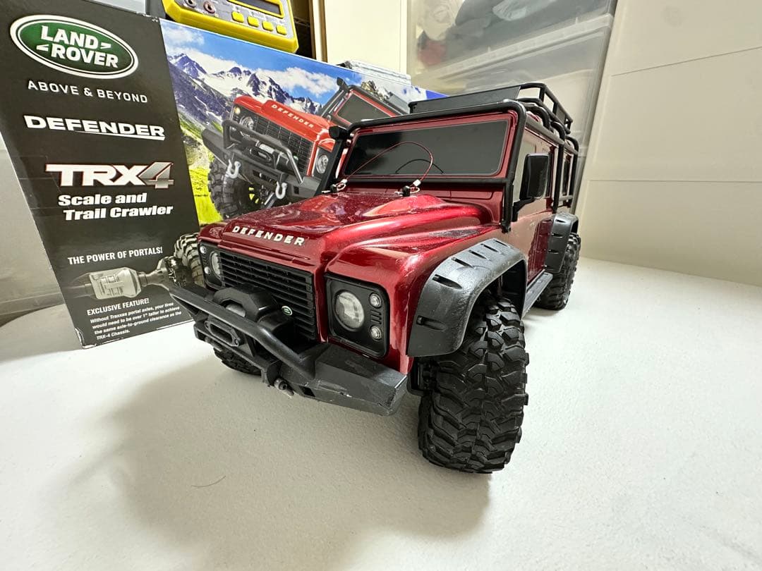 本日削除しますトラクサス　TRX4 ディフェンダー