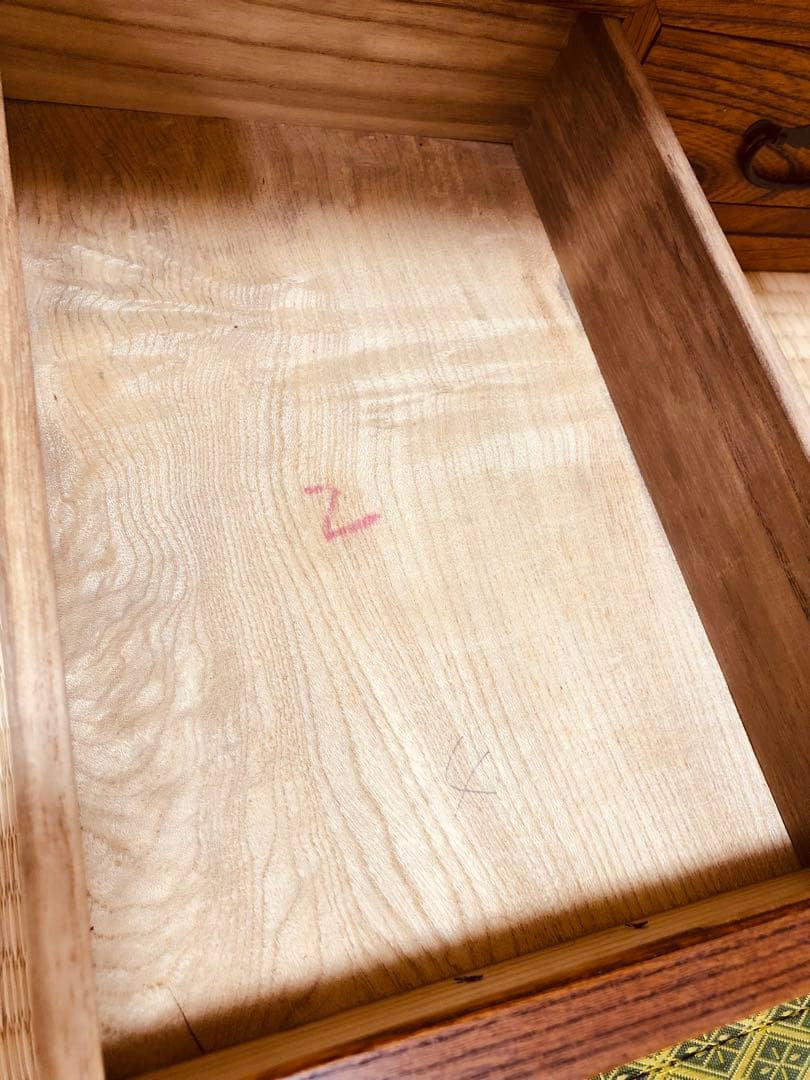 珍しい ほぞ組 欅 けやき 天然木 囲炉裏 火鉢 暖炉重量約27.4kg