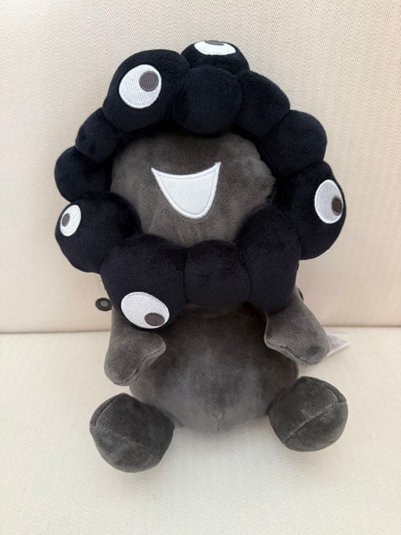 黒 ミャクミャク お手玉風ぬいぐるみ　Mサイズ☆