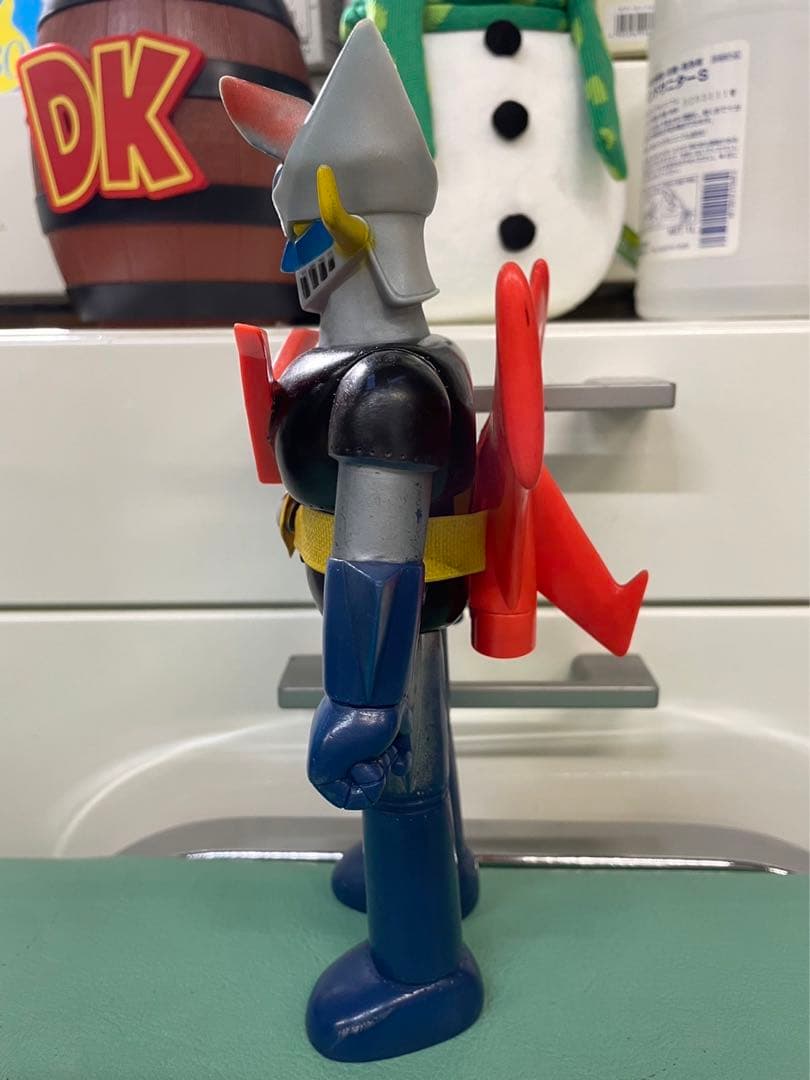 希少　グレートマジンガー　スクランブルダッシュ付き　ソフビ　当時物　バンダイ