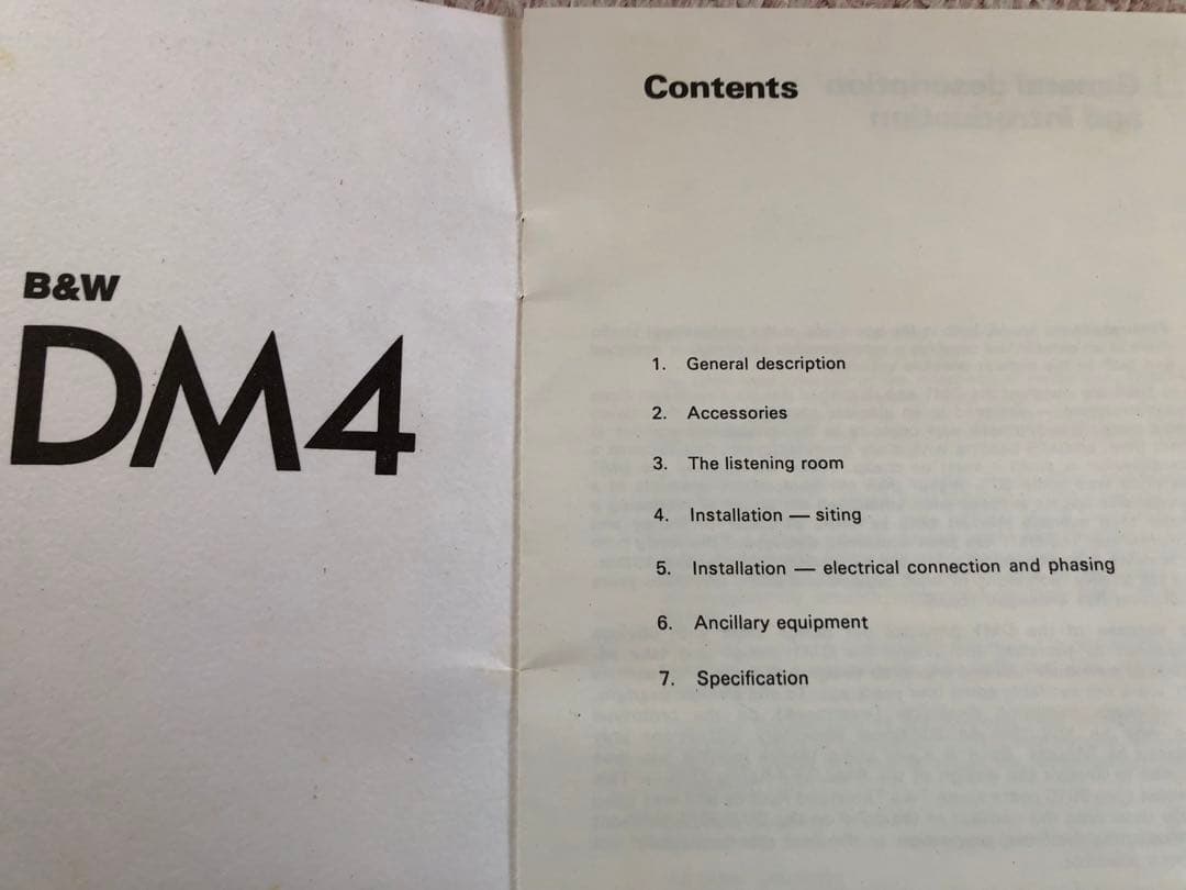 Thomasさん専用B&W DM4/Ⅱ スピーカー