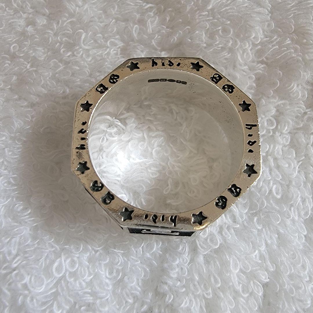 Hide + A&G 八角リング シルバー925 指輪 22号