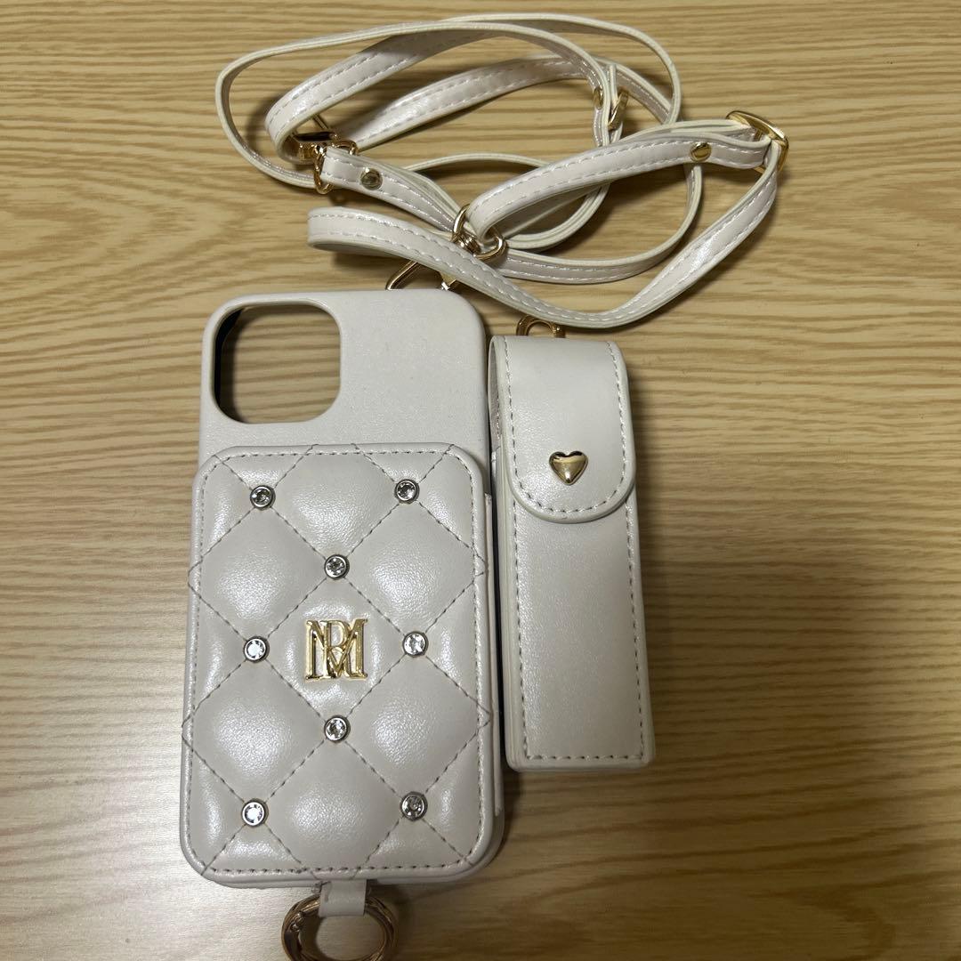 Rosemuse iPhone14ケース アイボリー ロゼミューズ