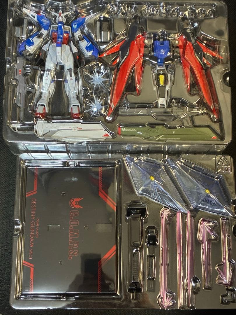 メタルロボット魂デスティニーガンダムspecⅡゼウスシルエット光の翼エフェクト