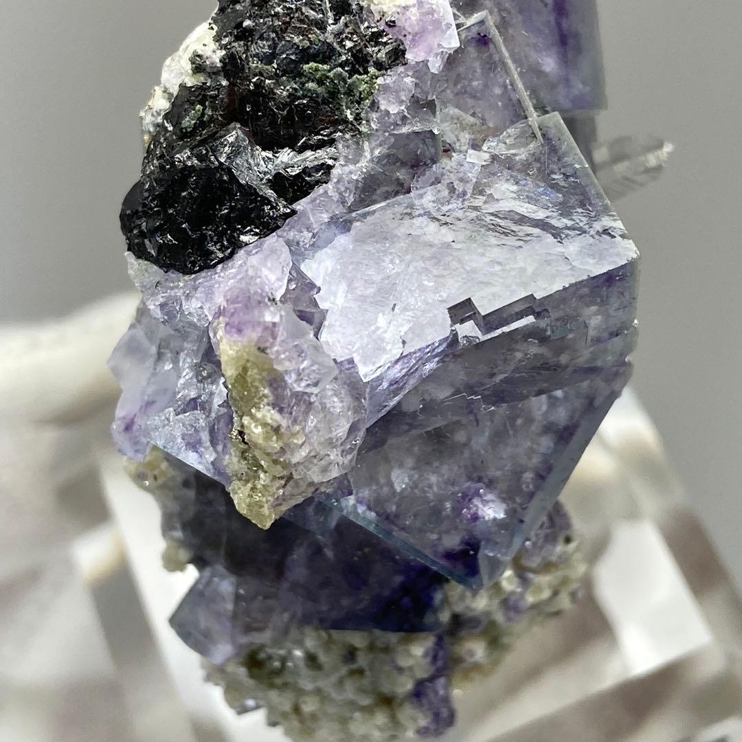 ヤオガンシャン　フローライト　クォーツ　マイカ　鉱物標本　原石　天然石　ストーン