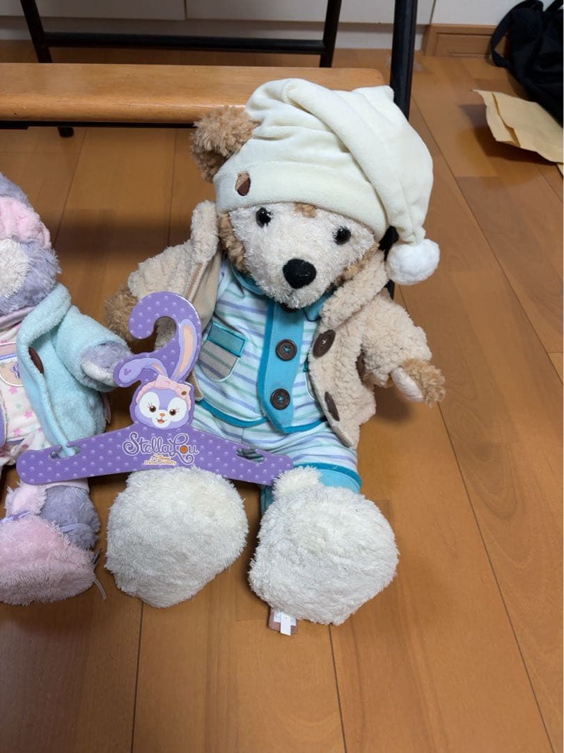 ダッフィーステラルー マスコット オータムスリープオーバーぬいぐるみつき