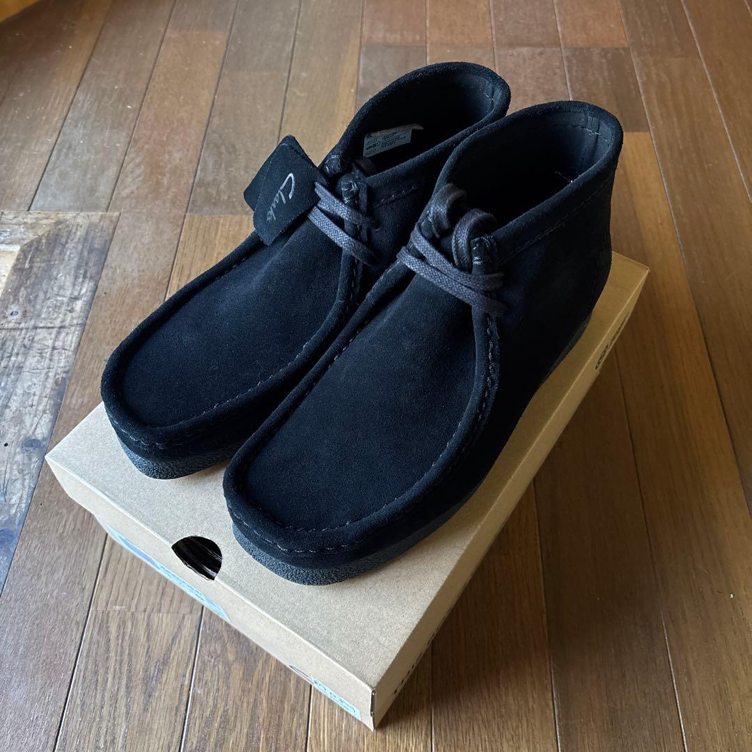 Clarks クラークス ワラビー　WALLABEE EVO BT 26cm 黒