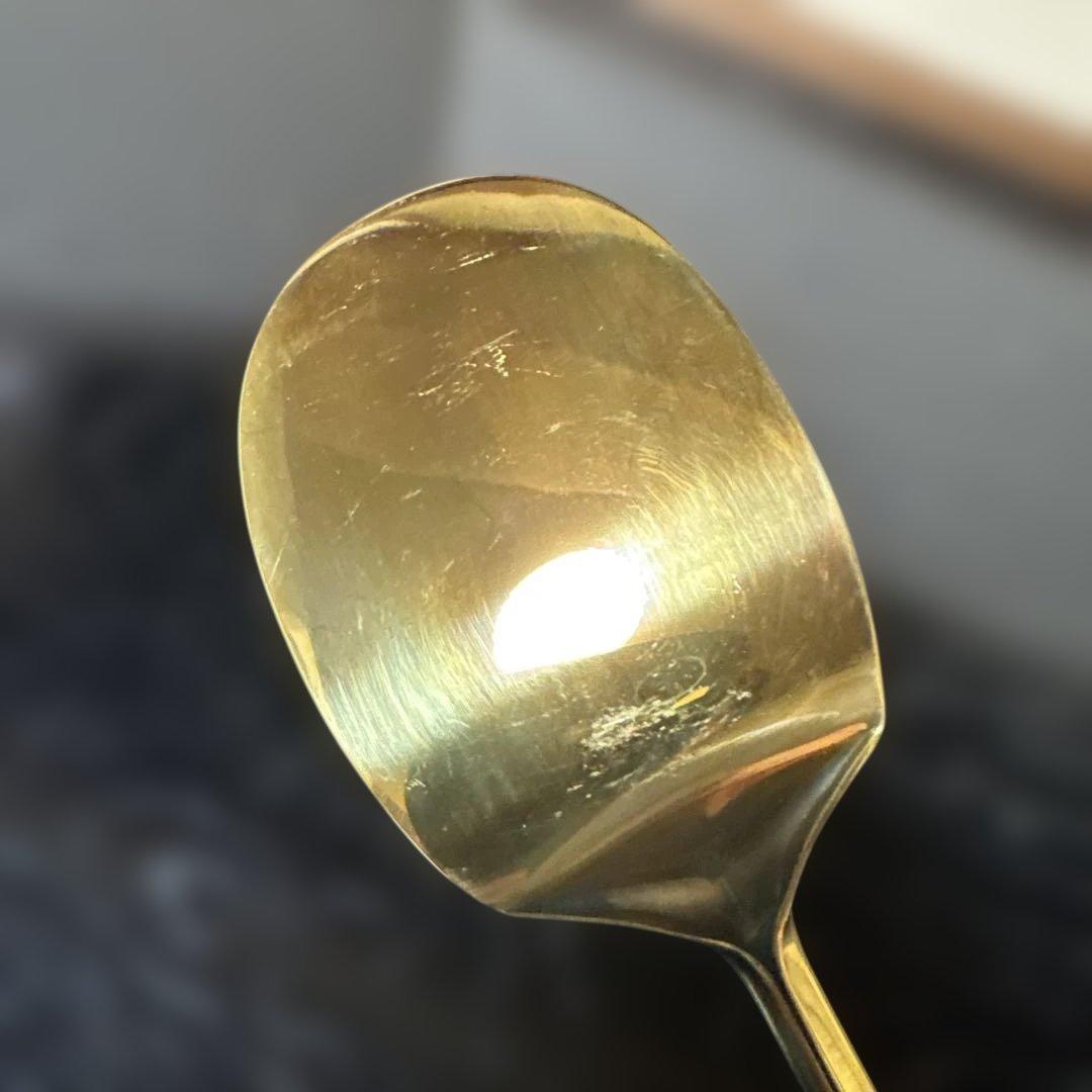 【茶道具】金森浄久造　灰匙三本組（共箱）