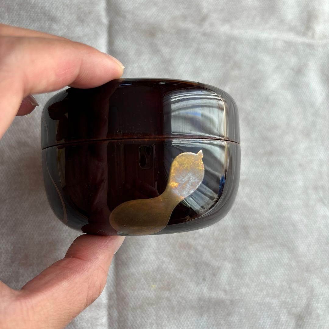 茶道具　棗　新井司峰　六瓢蒔絵　ひょうたん　瓢箪