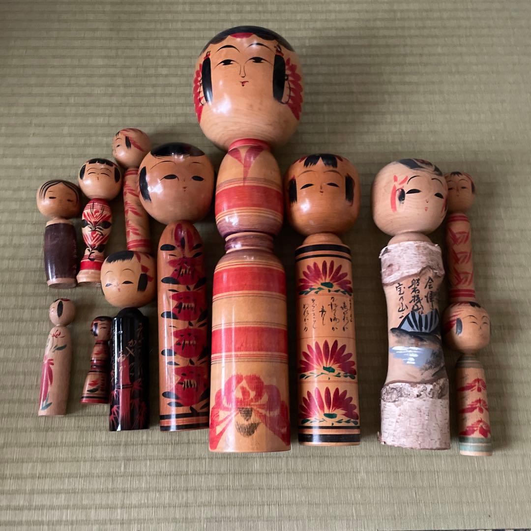 伝統こけし　工芸品　民芸品　まとめ売り