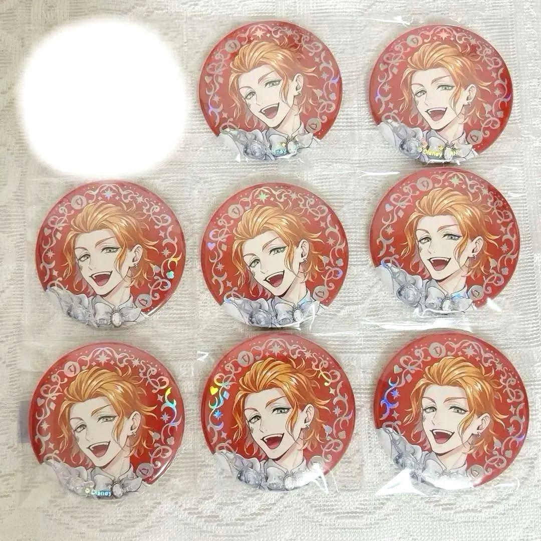 ツイステ プラチナジャケット オーロラ 箔押し 缶バッジ ケイト