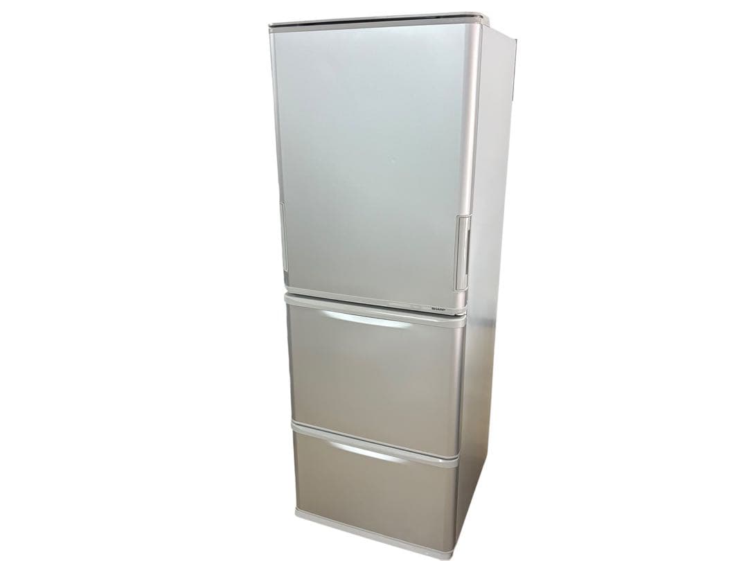 SHARP シャープ 3ドア冷蔵庫 SJ-W351E-S 350L 2019年製