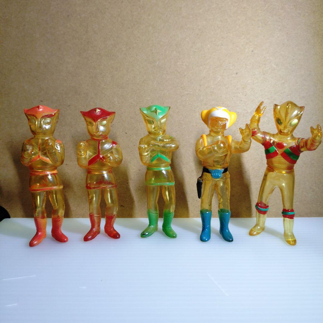 ブルマァク 怪獣シリーズ トリプルファイター 5体セット