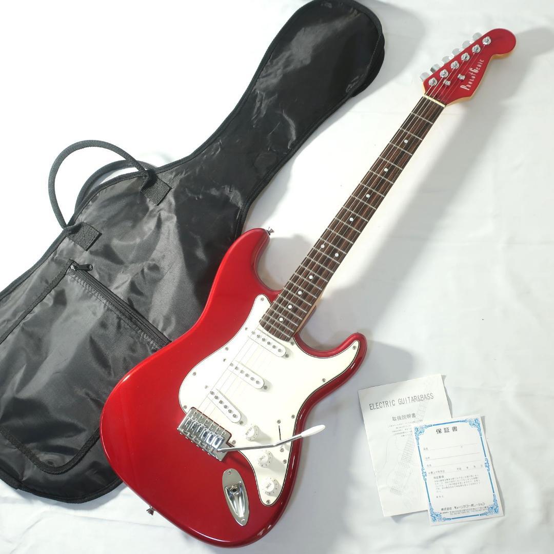 美品 Photogenic ストラトタイプ エレキギター ケース付