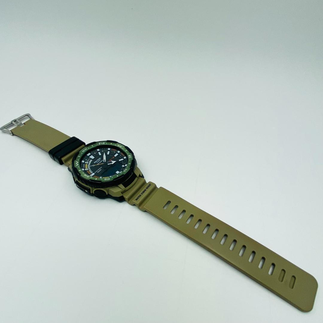 CASIO　プロトレック　PRT-B70　カーキ　PROTREK　釣り人モデル