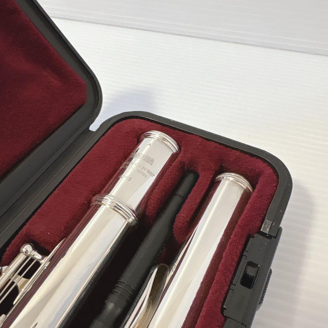 【美品】 YAMAHA YFL-221SⅡ ハードケース付き ヤマハ フルート
