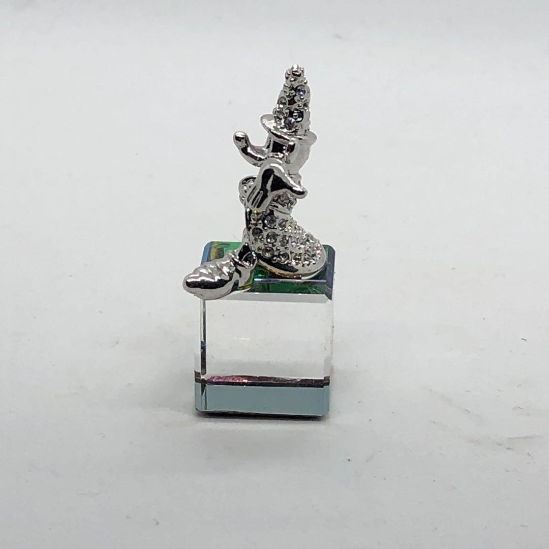 ディズニーリゾート ミッキー クリスタル 置物 人形