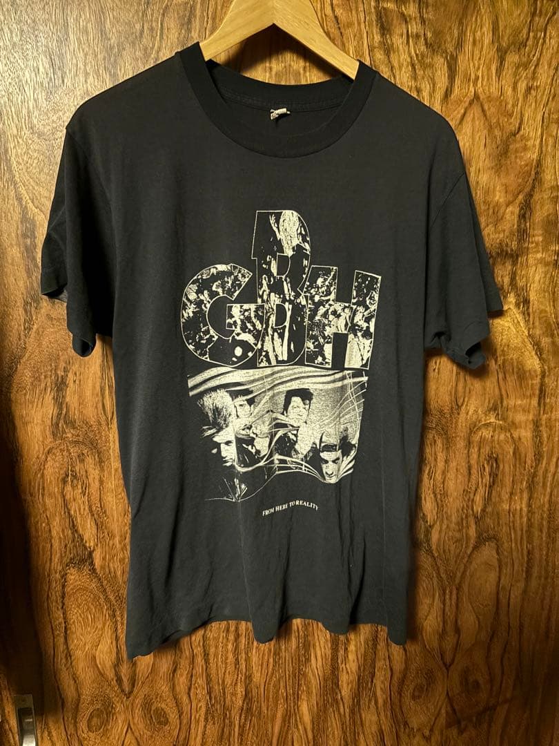 GBH グラフィックプリント Tシャツ ブラック