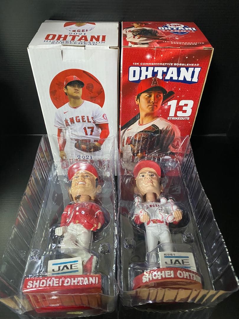 【最安値】大谷翔平 2021年2022年シーズンフィギュア 2体セット