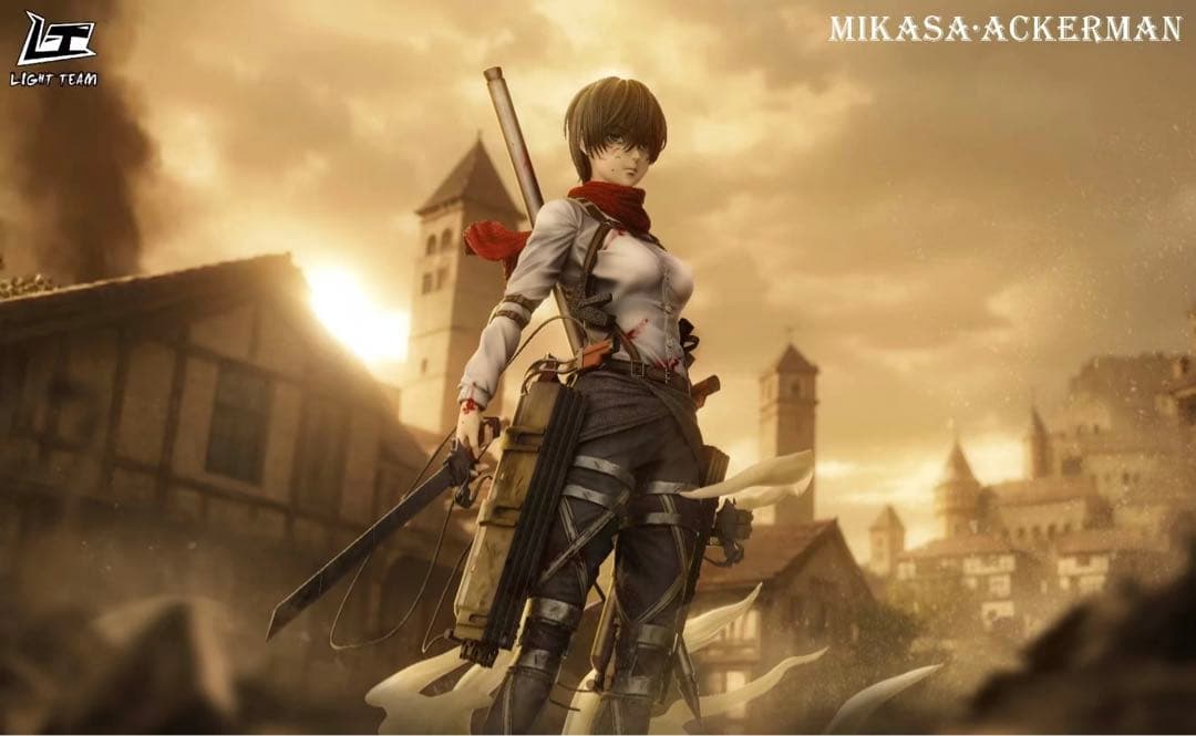 進撃の巨人 ミカサ・アッカーマン フィギュア ガレージキット