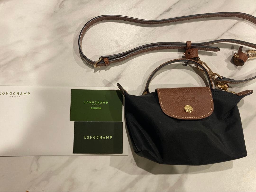 ロンシャン ルプリアージュ ポーチ ショルダー　バッグ