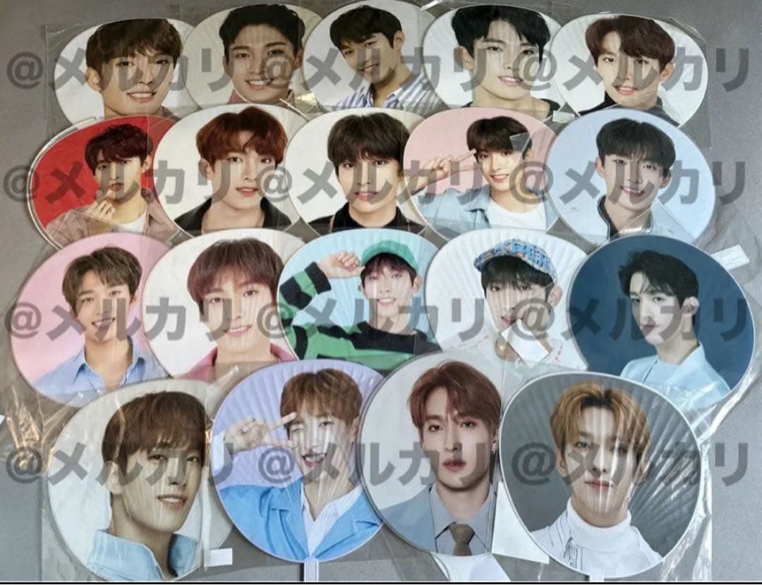 匿名配送 SEVENTEEN セブチ DK 歴代 公式 うちわ まとめ売り