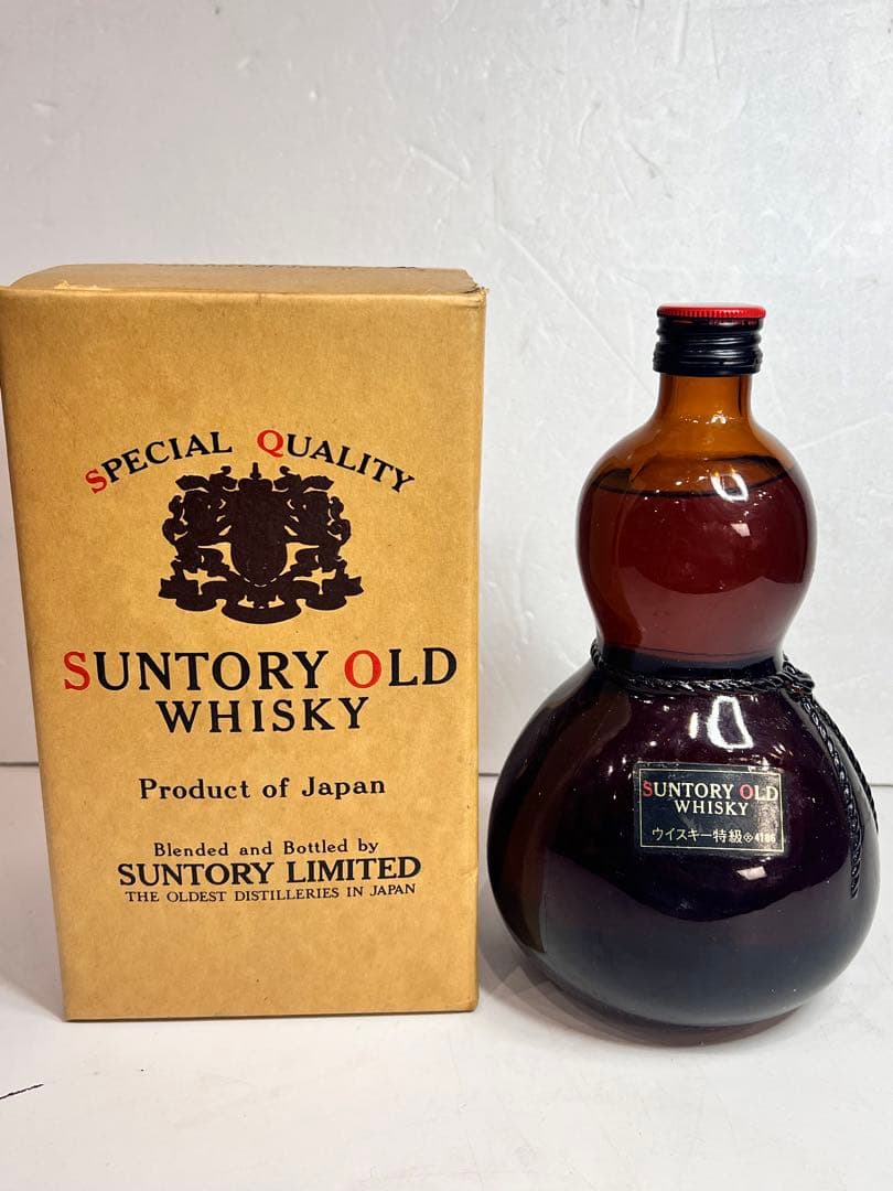 希少　サントリー オールド 祝大阪築城400年祭　ひょうたん型ボトル720ml