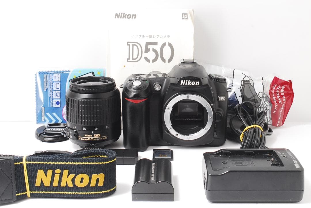 ❤初心者必見❤スマホに送れる❤Nikon D50レンズキット❤使いやすい❤