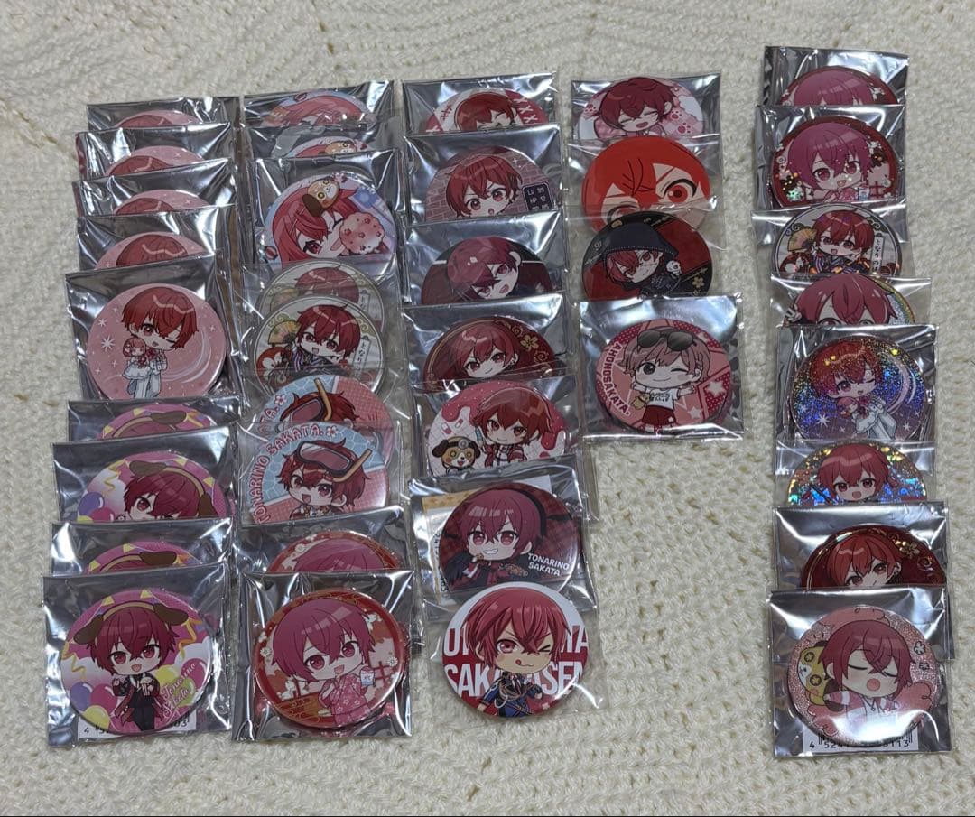 となりの坂田 あほの坂田 浦島坂田船 缶バッジ グッズ 夏ツ 春ツ ハロパ