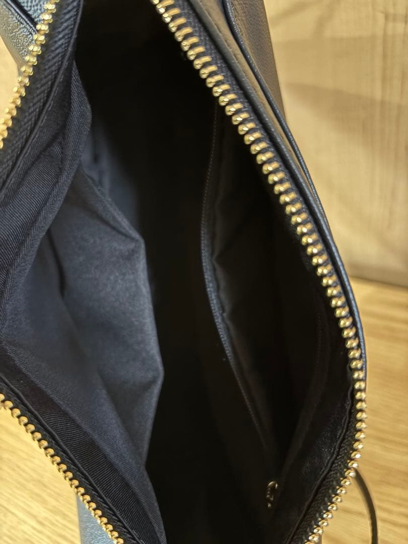 美品gemeilダブルハンドルスクエアショルダーバッグ