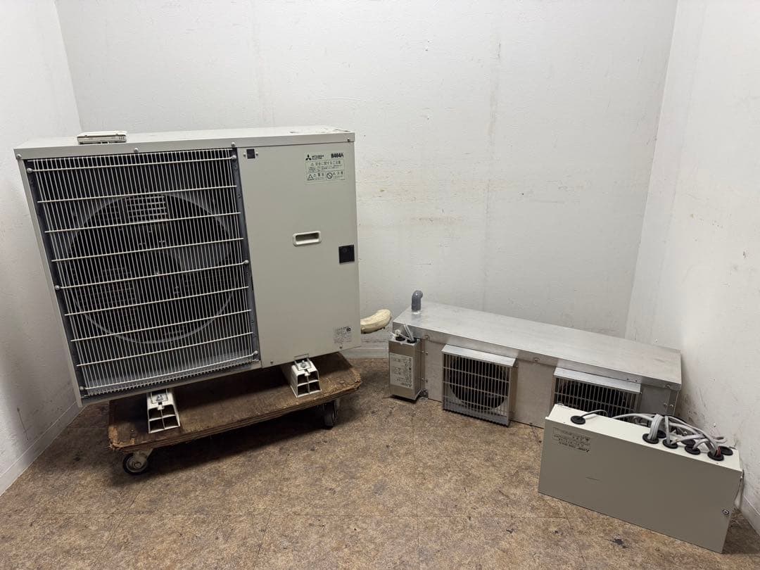 三菱電機　業務用　プレハブ冷凍ユニットクーラー　三相２００V　２０１９年製