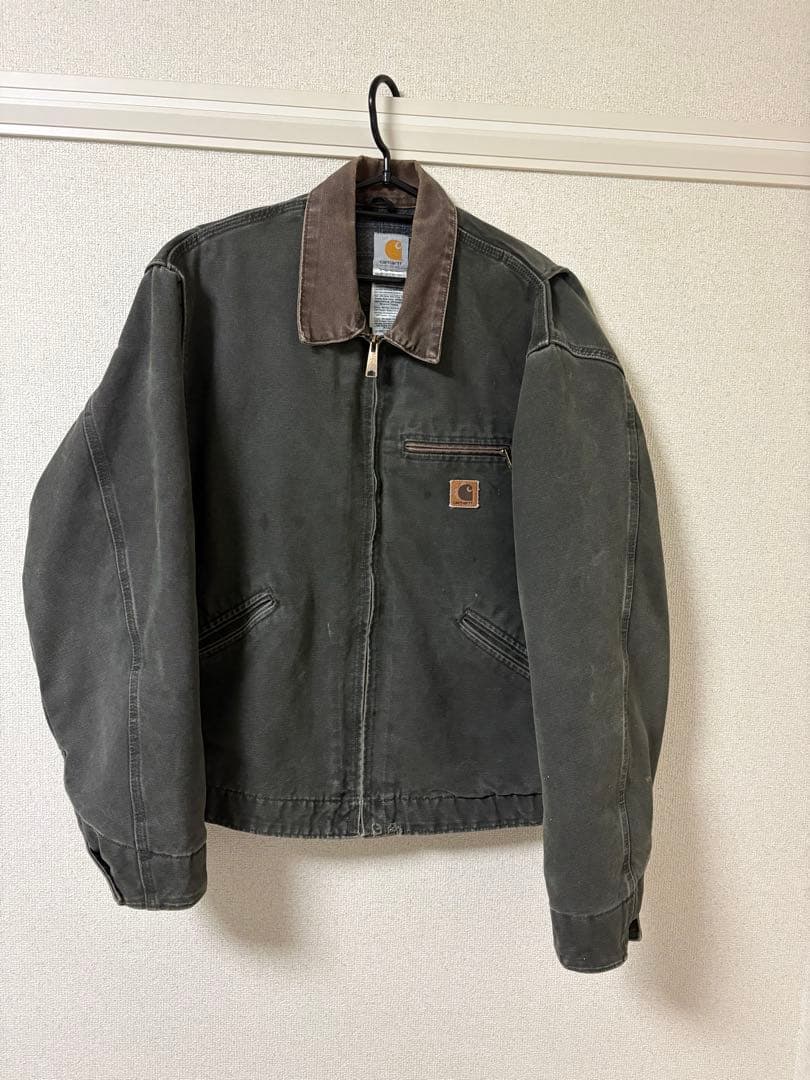 カーハートデトロイトジャケットj97mos