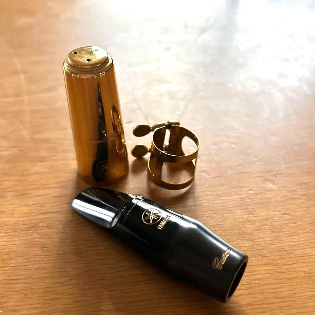 【新品】ヤマハアルトサックスマウスピース 4CM リガチャーキャップ付