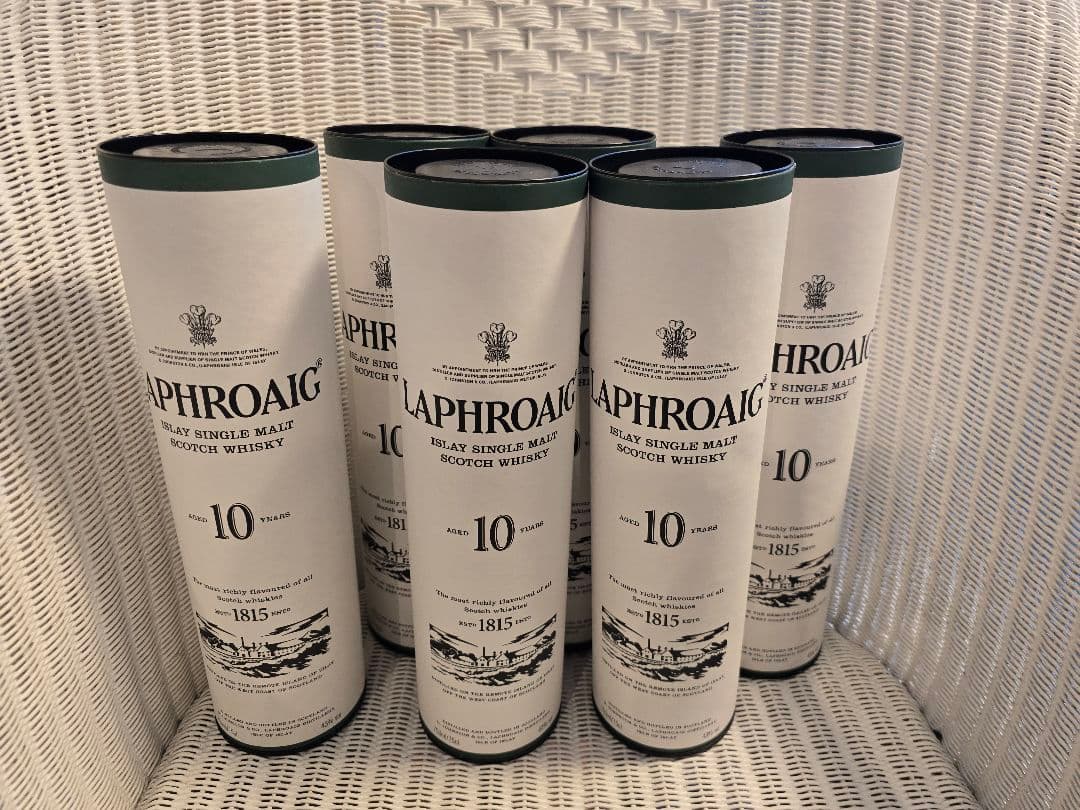 ニャロメ 【6本】ラフロイグ10年 43% 国内版 750ml瓶