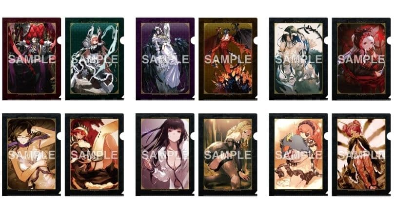 オーバーロード　クリアファイル　映画