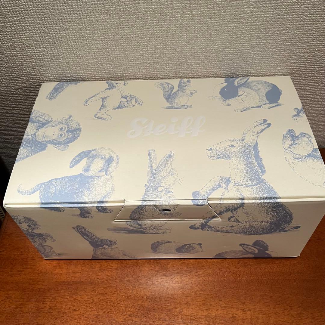 新品　未使用　リラックマ　シュタイフ　テディベア　箱付き　サンエックス　コラボ