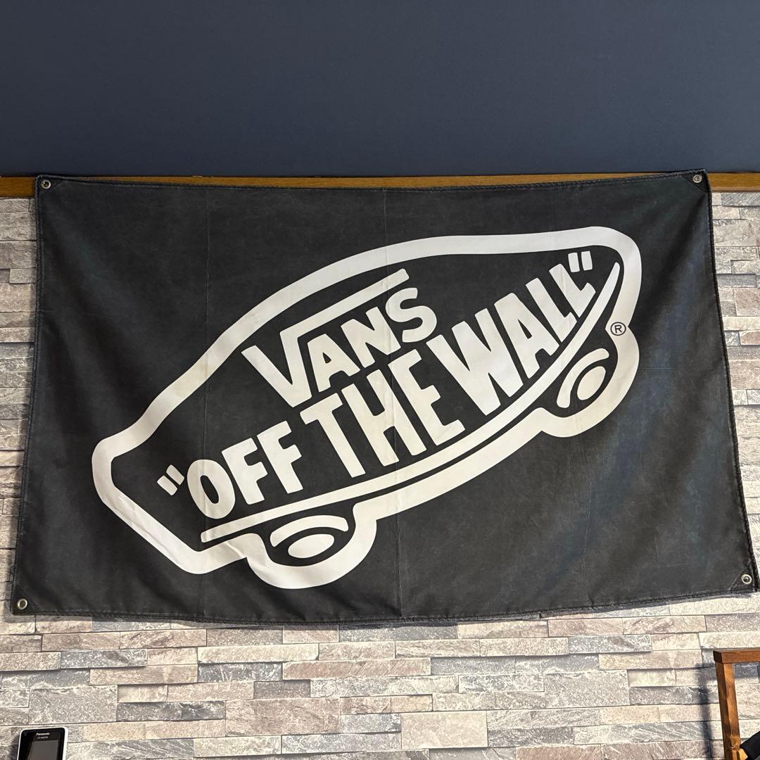 90's vans フラッグ バナー 特大　135cm×85cm