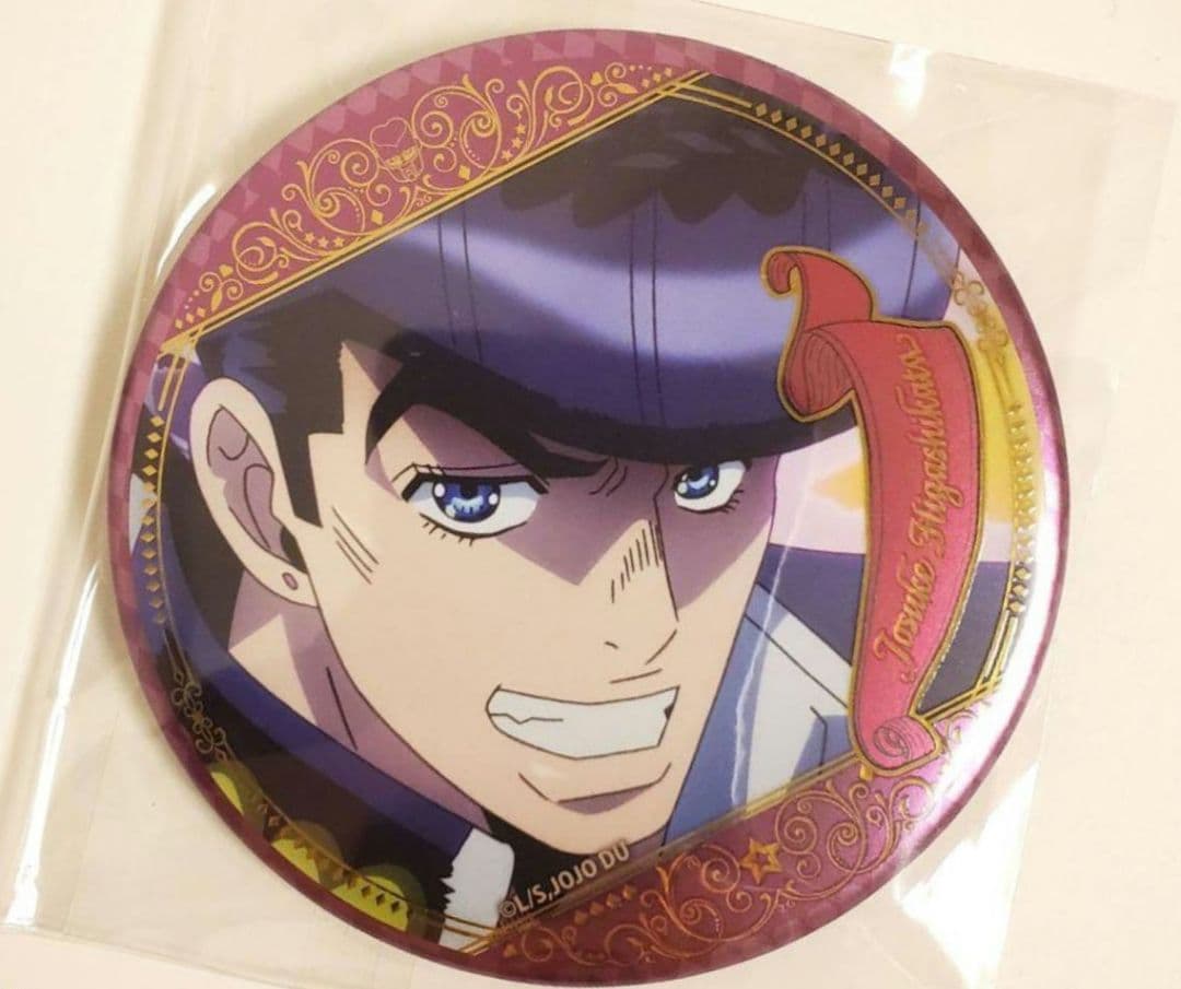 ジョジョの奇妙な冒険　東方仗助　缶バッジ