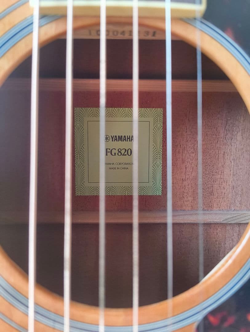 ヤマハ FG820 　アコースティックギター　初心者セット